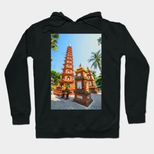 At the Tran Quoc Pagoda, Hanoi Hoodie